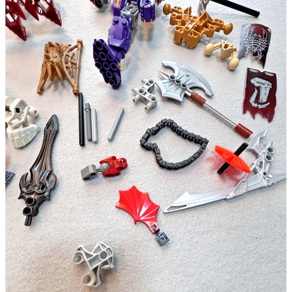 LEGO Bionicle Lot - 2000s Figures / Parts / Accessories - Used As-Is 13lbs - Picture 10 of 16